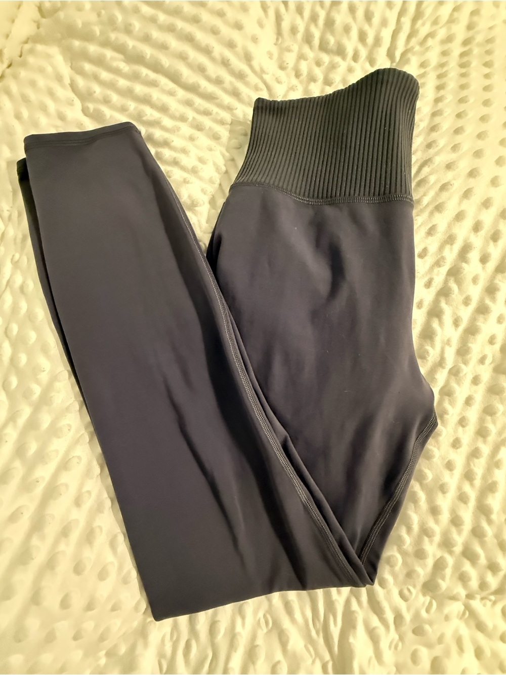 Vuori studio legging in blue size small